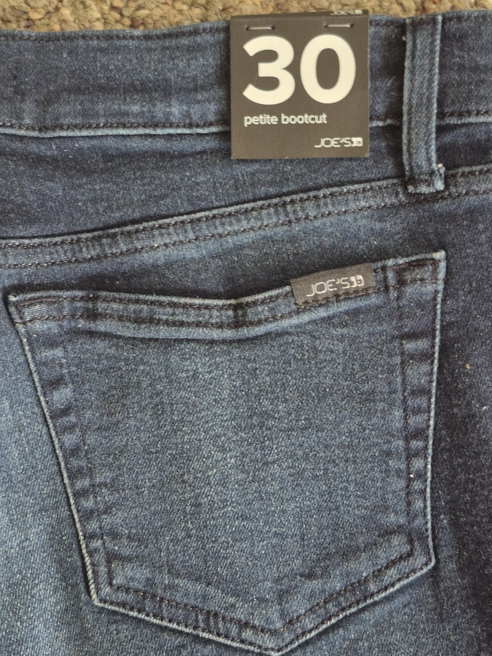 Joe's Jeans Mid Rise Petite Bootcut Jeans in Mademoiselle 30